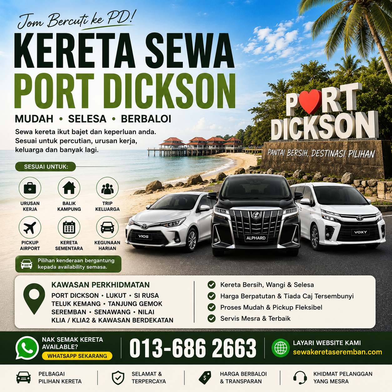 Kereta Sewa Port Dickson